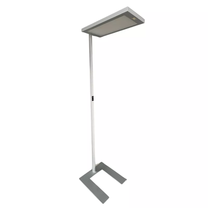 WALDMANN│LAVIGO LED│Lampe de bureau H 204cm│Gris aluminium WALDMANN│LAVIGO LED│Lampe de bureau H 204cm│Gris aluminium