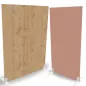 SPATIA│Cloison droite│mélaminé Hauteur 180 cm│ L80-100-120 cm