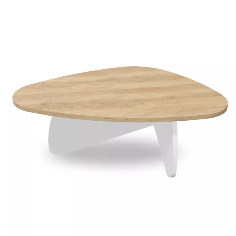 GALET│Table Basse galet H 41 X L120 cm│Pieds structurex GALET│Table Basse galet H 41 X L120 cm│Pieds structurex