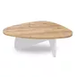 GALET│Table Basse galet H 41 X L120 cm│Pieds structurex GALET│Table Basse galet H 41 X L120 cm│Pieds structurex