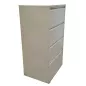 BIGLA│Classeur à dossiers suspendus 4 tiroirs double largeur Profondeur 60 cm│Beige BIGLA│Classeur à dossiers suspendus 4 tiroirs double largeur Profondeur 60 cm│Beige