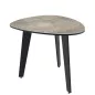 GALET │Table basse 55 x 45 x 38 cm│Pieds en acier laqué noir mat│coloris céramique à choix