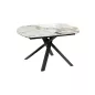 KHEOPS │Table extensible 120/180cm│Pieds en acier laqué noir mat│Coloris à choix KHEOPS │Table extensible 120/180cm│Pieds en acier laqué noir mat│Coloris à choix