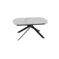 KHEOPS │Table extensible 160/240cm│Pieds en acier laqué noir mat│Coloris à choix KHEOPS │Table extensible 160/240cm│Pieds en acier laqué noir mat│Coloris à choix