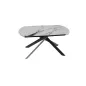 KHEOPS │Table extensible 160/240cm│Pieds en acier laqué noir mat│Coloris à choix KHEOPS │Table extensible 160/240cm│Pieds en acier laqué noir mat│Coloris à choix