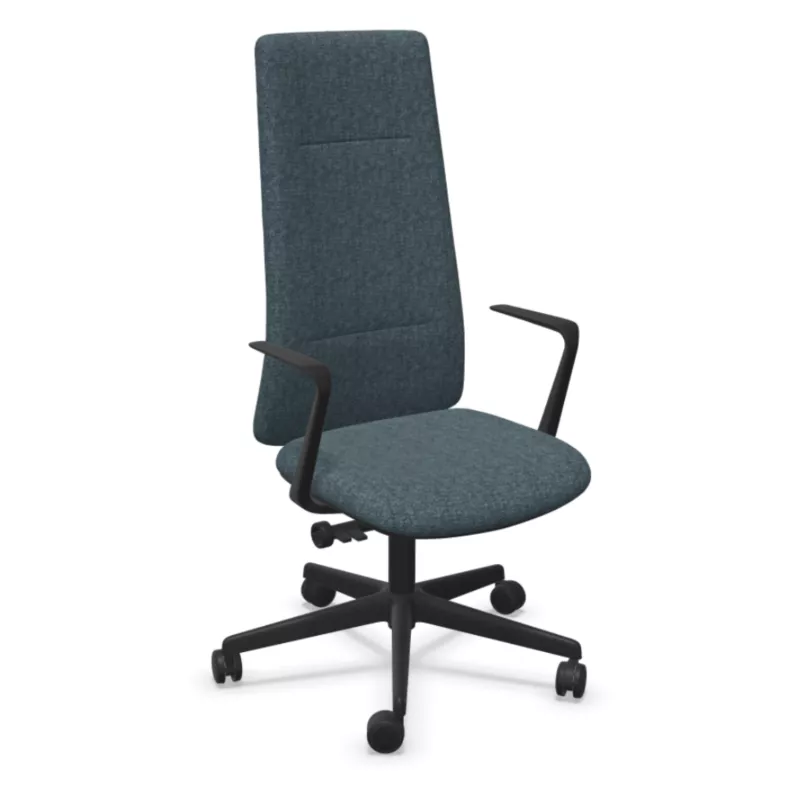 ALTURA│Fauteuil de direction tissu - Dossier Haut - têtière intégrée│Coloris à choix