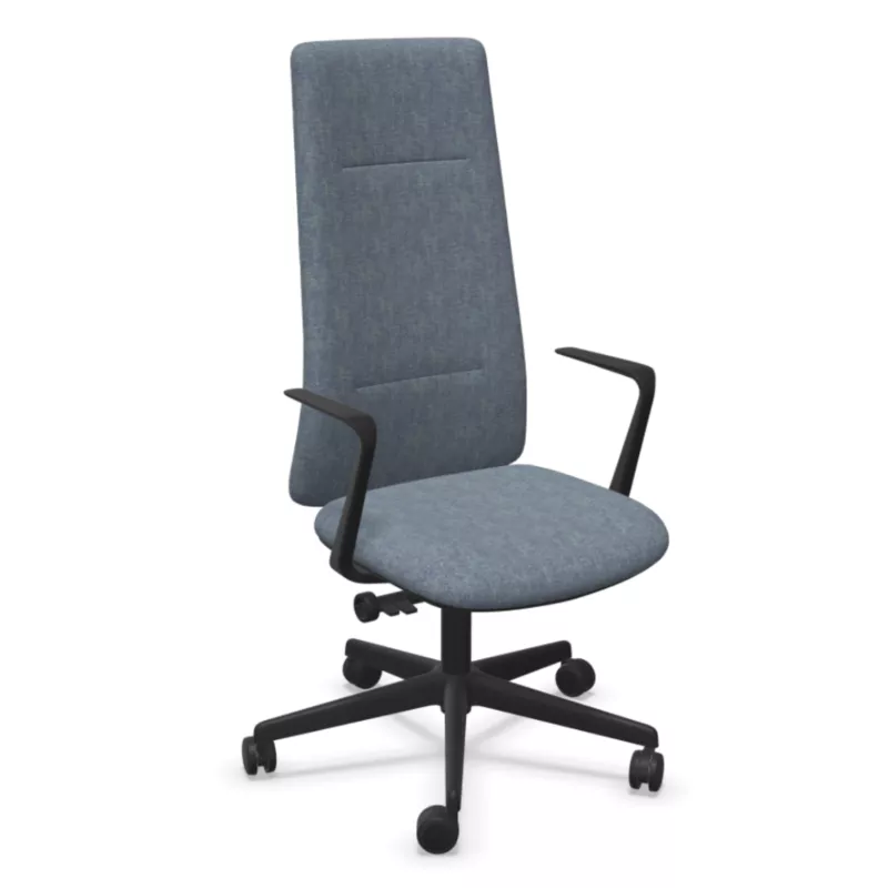 ALTURA│Fauteuil de direction tissu - Dossier Haut - têtière intégrée│Coloris à choix