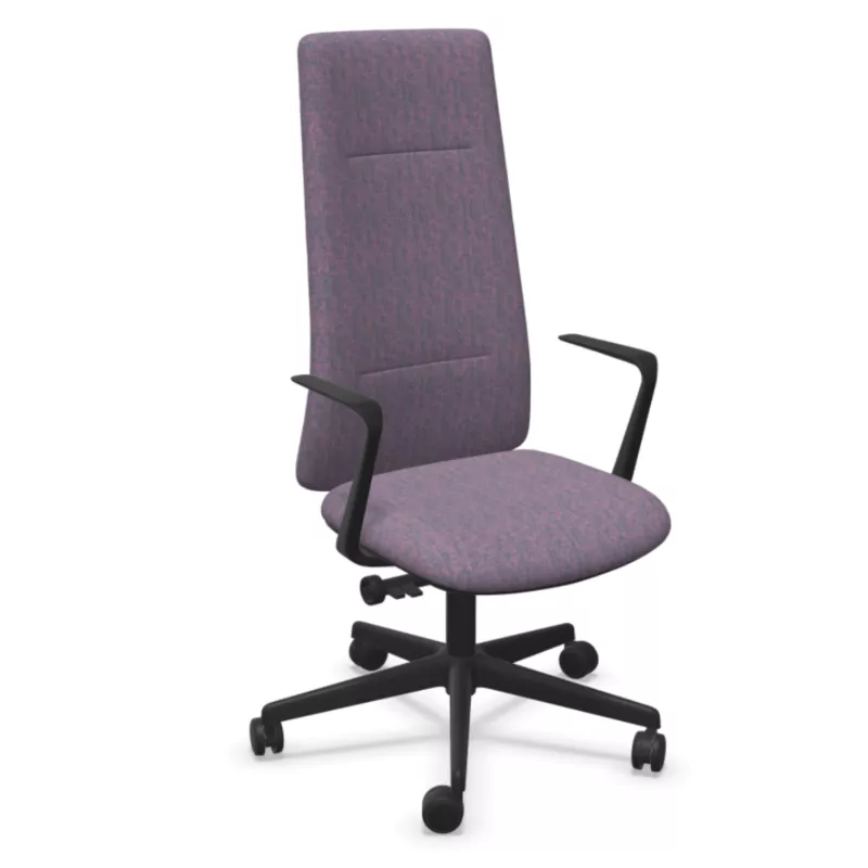 ALTURA│Fauteuil de direction tissu - Dossier Haut - têtière intégrée│Coloris à choix