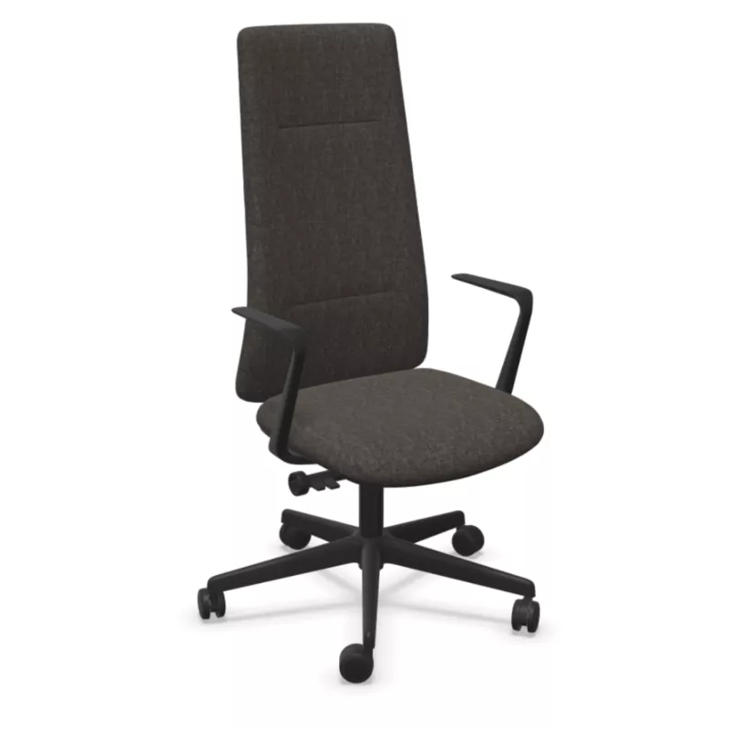 ALTURA│Fauteuil de direction tissu - Dossier Haut - têtière intégrée│Coloris à choix