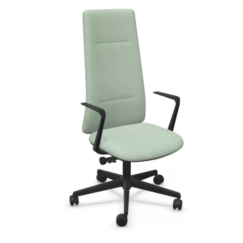 ALTURA│Fauteuil de direction tissu - Dossier Haut - têtière intégrée│Coloris à choix