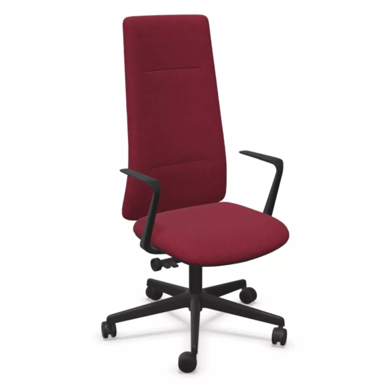 ALTURA│Fauteuil de direction tissu - Dossier Haut - têtière intégrée│Coloris à choix