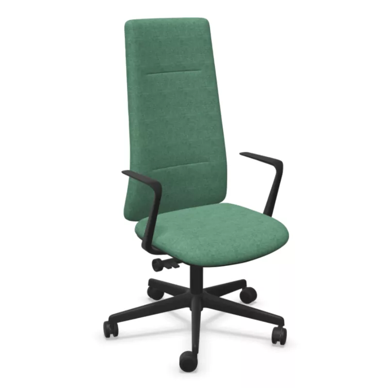 ALTURA│Fauteuil de direction tissu - Dossier Haut - têtière intégrée│Coloris à choix