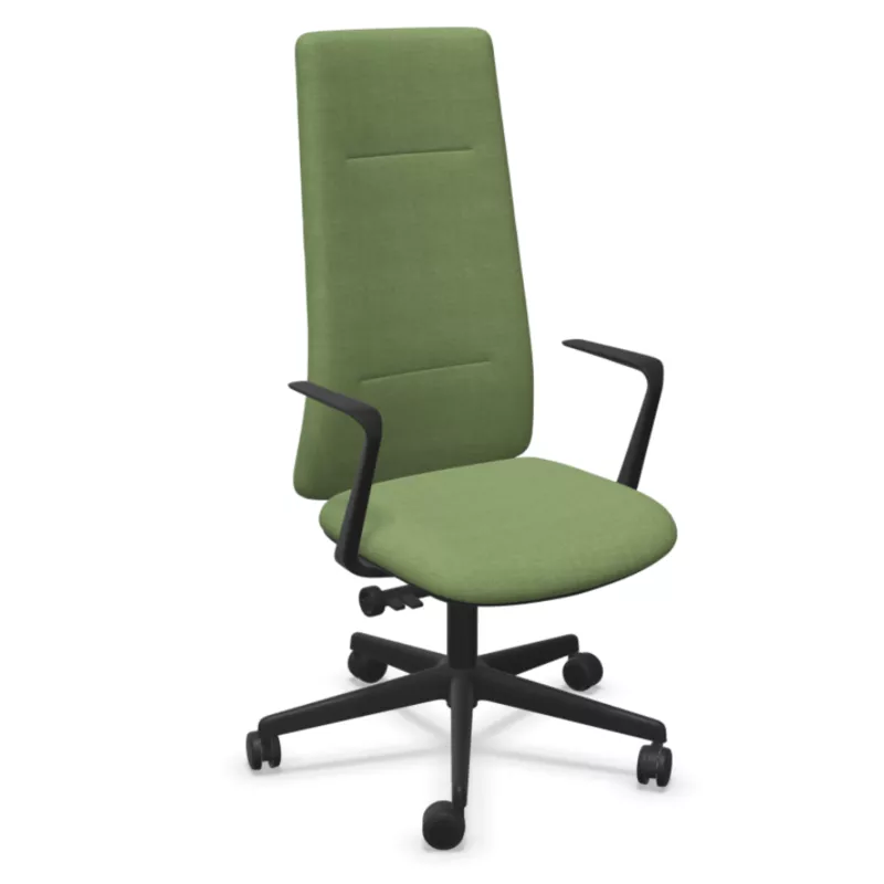 ALTURA│Fauteuil de direction tissu - Dossier Haut - têtière intégrée│Coloris à choix