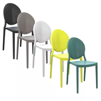 LEON │Siège de collectivité - visiteurs │Coloris à choix