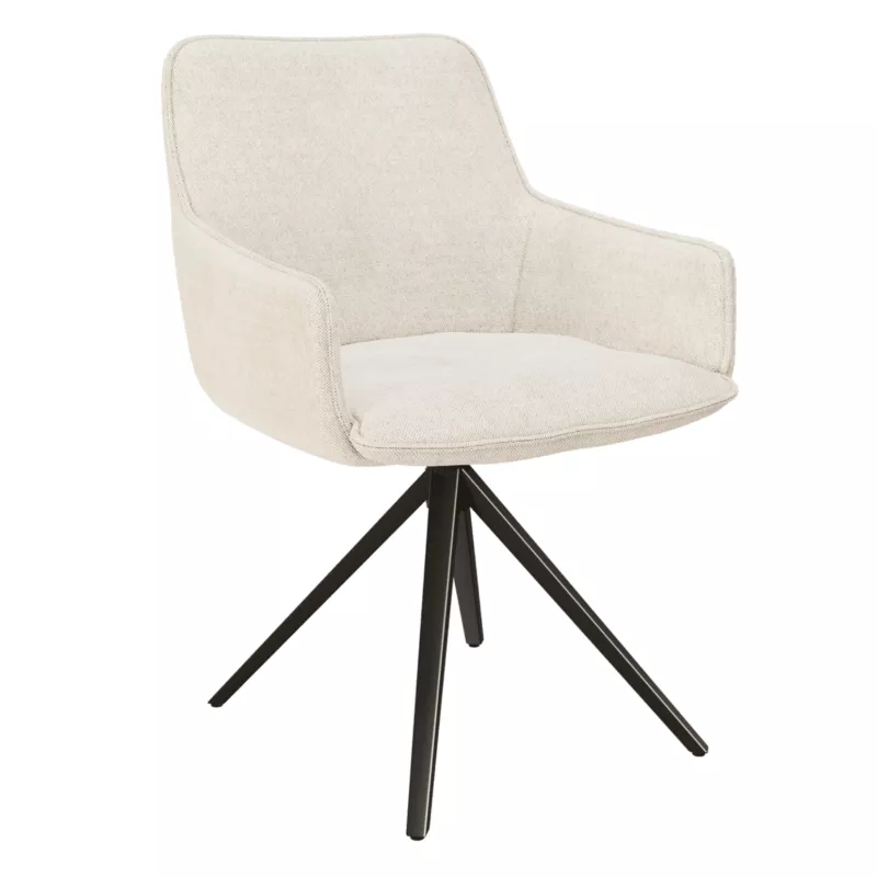 AMSTERDAM│Siège accueil-conférence-repas│Assise pivotante avec rappel