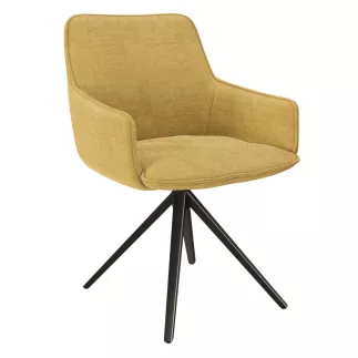 AMSTERDAM│Siège accueil-conférence-repas│Assise pivotante avec rappel