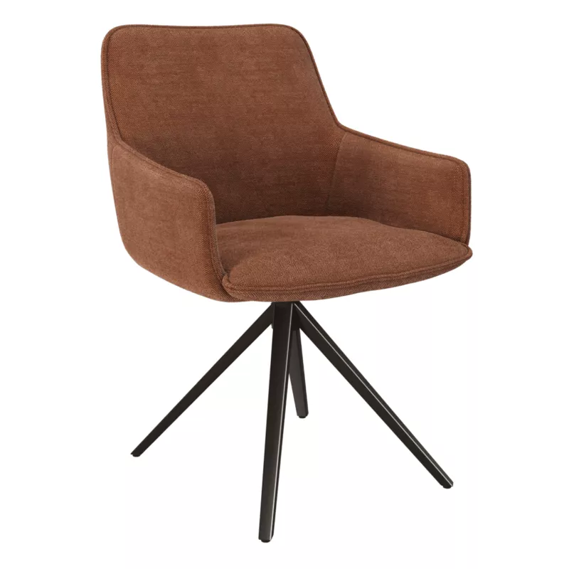 AMSTERDAM│Siège accueil-conférence-repas│Assise pivotante avec rappel