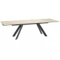 ONTARIO │Table extensible L 190-270 cm│Plateau céramique│Coloris à choix