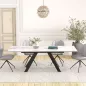 ONTARIO │Table extensible L 150-230 cm│Plateau céramique│Coloris à choix
