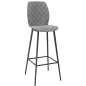 VEGAS EXPO │Tabouret H110 cm- Assise pivotante H75 cm│Gris clair VEGAS EXPO │Tabouret H110 cm- Assise pivotante H75 cm│Gris clair