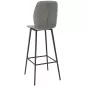 VEGAS EXPO │Tabouret H110 cm- Assise pivotante H75 cm│Gris clair VEGAS EXPO │Tabouret H110 cm- Assise pivotante H75 cm│Gris clair