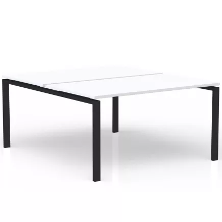 CONECT│Bureau structure partagée pied acier