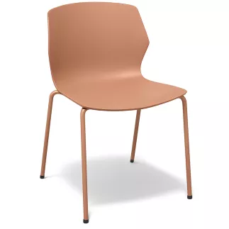 MY FRILL│Chaise Monocoque│4 pieds acier assortis│Coloris à choix