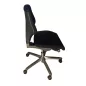 GIROFLEX®│Fauteuil modèle 64-3078│dossier bas│Tissu noir neuf GIROFLEX®│Fauteuil modèle 64-3078│dossier bas│Tissu noir neuf