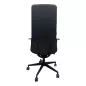 ALTURA EXPO│Fauteuil de direction cuir - Dossier Haut - têtière intégrée│Noir