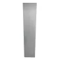 ARIV│Armoire rideau L120xH198 cm│Gris aluminium