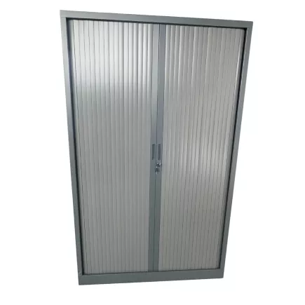 ARIV│Armoire rideau L120xH198 cm│Gris anthracite