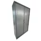 ARIV│Armoire rideau L120xH198 cm│Gris anthracite ARIV│Armoire rideau L120xH198 cm│Gris anthracite