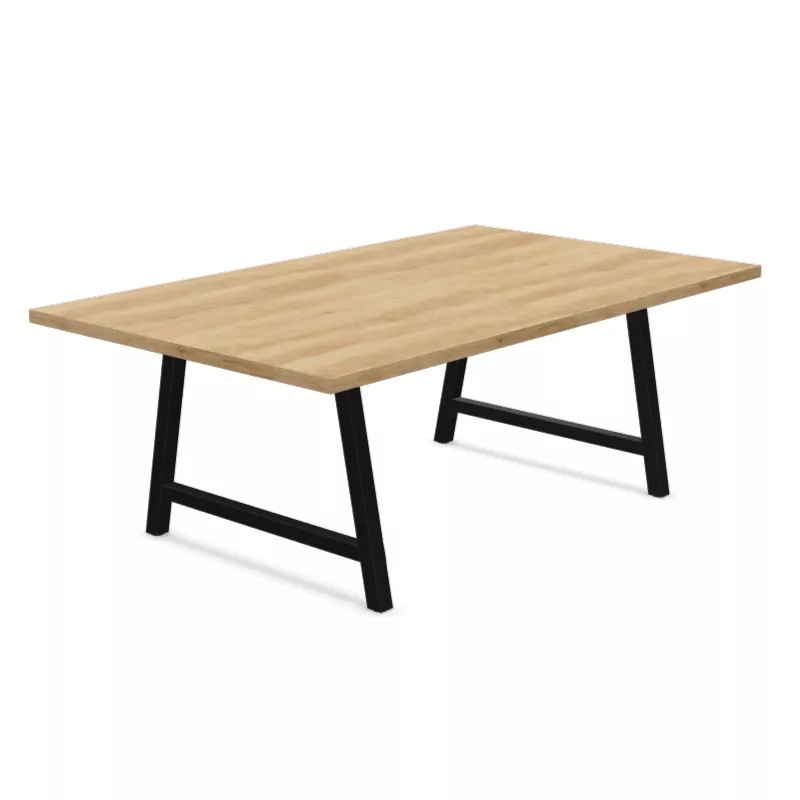 COHESION│Table Conférence L200xP120│38 mm│8-10 personnes COHESION│Table Conférence L200xP120│38 mm│8-10 personnes