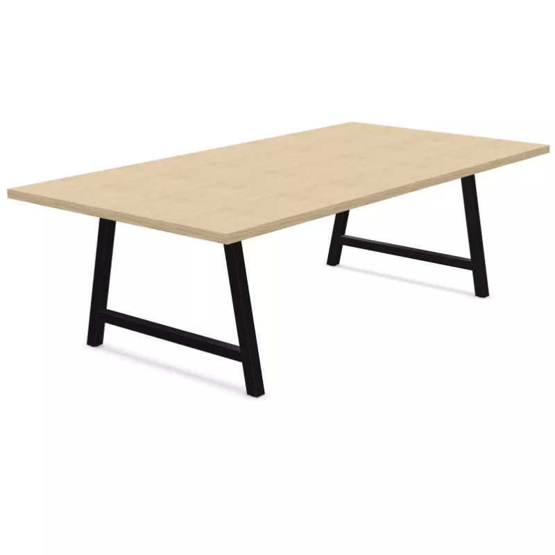 COHESION│Table Conférence L240xP120│38 mm│10-12 personnes