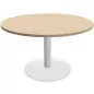 ENSEMBLE│Table ronde pied central│100 cm│ 3-4 personnes