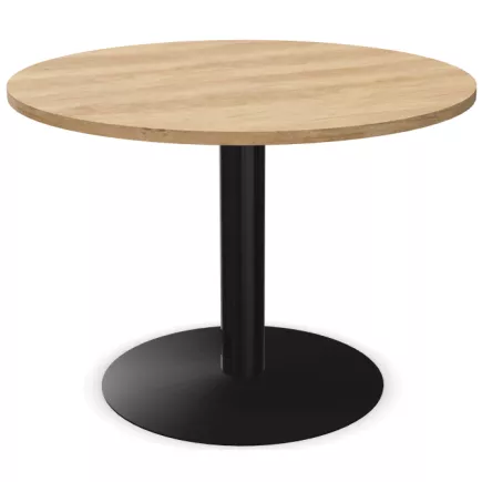 ENSEMBLE│Table ronde pied central│100 cm│ 3-4 personnes