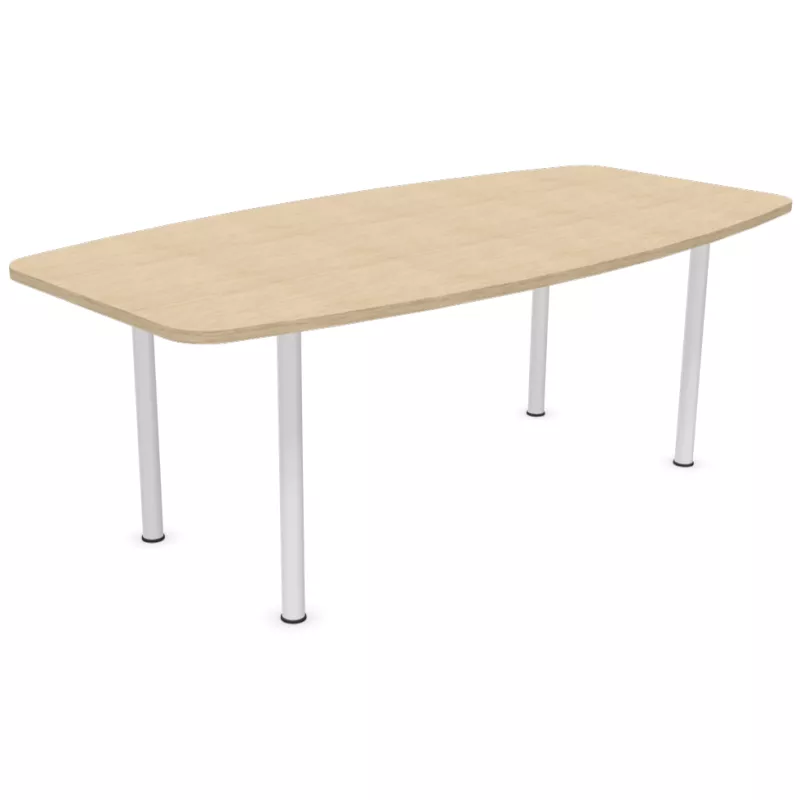 ENSEMBLE│Table tonneau│L200xP100│4 pieds│6-8 personnes