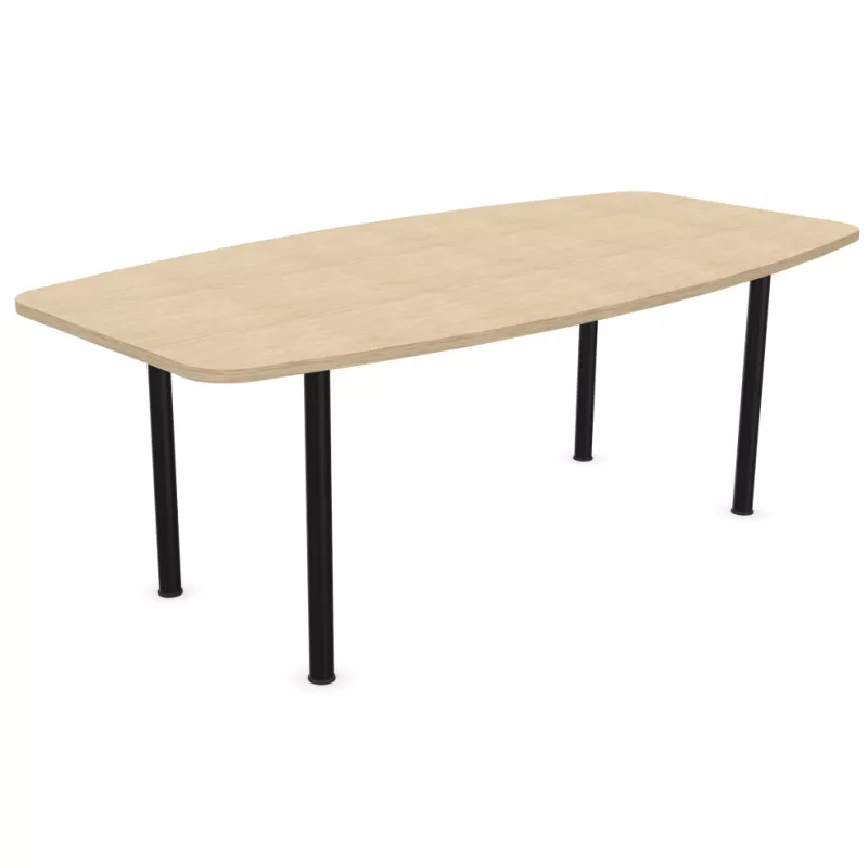 ENSEMBLE│Table tonneau│L200xP100│4 pieds│6-8 personnes