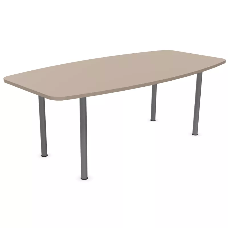 ENSEMBLE│Table tonneau│L200xP100│4 pieds│6-8 personnes