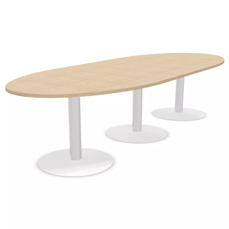 ENSEMBLE│Table ovale│L325xP120│3 pieds│10-12 personnes ENSEMBLE│Table ovale│L325xP120│3 pieds│10-12 personnes