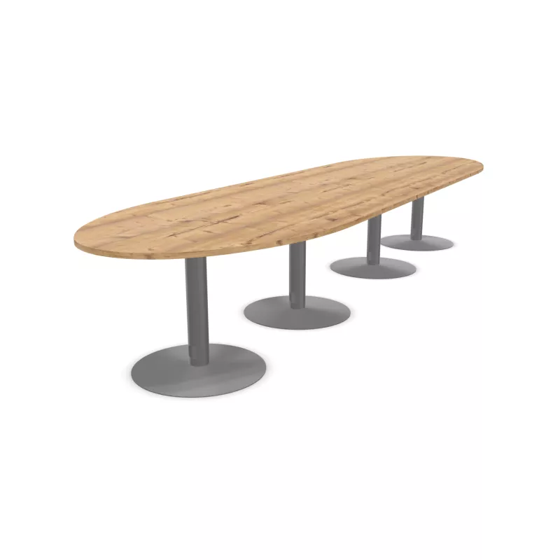 ENSEMBLE│Table ovale│L450xP120│4 pieds│14-16 personnes ENSEMBLE│Table ovale│L450xP120│4 pieds│14-16 personnes