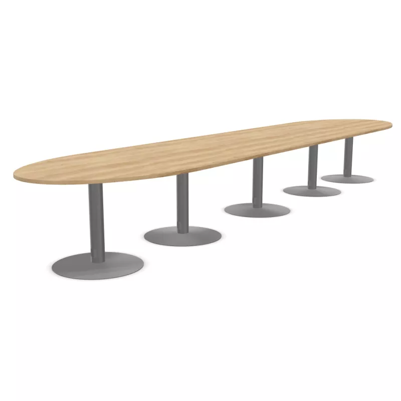 ENSEMBLE│Table ovale│L575xP120│5 pieds│18-22 personnes ENSEMBLE│Table ovale│L575xP120│5 pieds│18-22 personnes