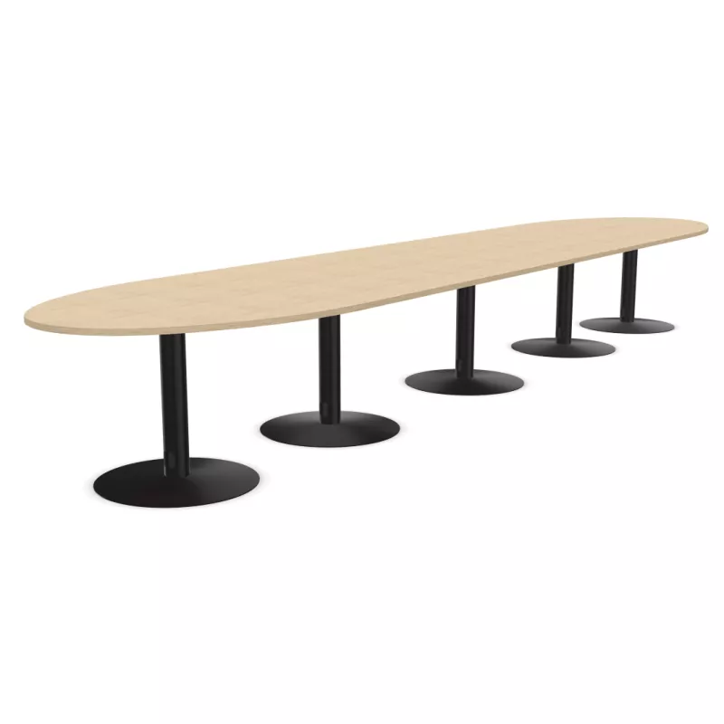 ENSEMBLE│Table ovale│L575xP120│5 pieds│18-22 personnes ENSEMBLE│Table ovale│L575xP120│5 pieds│18-22 personnes