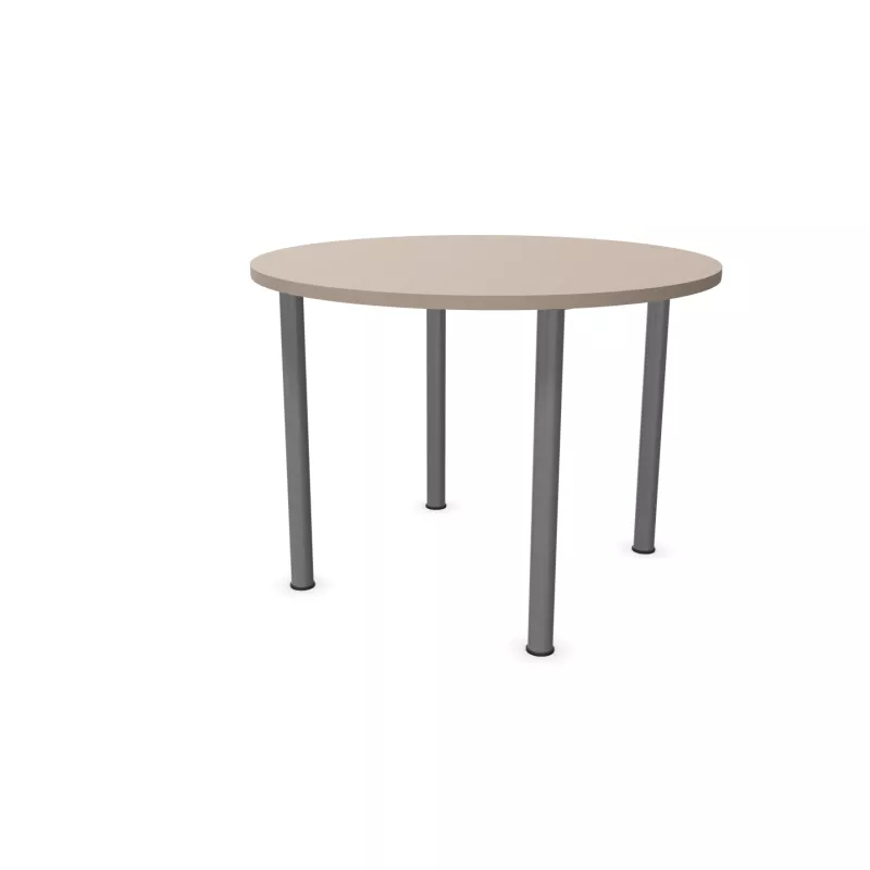 ENSEMBLE│Table ronde 4 pieds│100 cm│ 3-4 personnes ENSEMBLE│Table ronde 4 pieds│100 cm│ 3-4 personnes