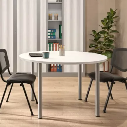 ENSEMBLE│Table ronde 4 pieds│100 cm│ 3-4 personnes