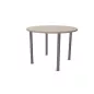 ENSEMBLE│Table ronde 4 pieds│120 cm│ 4 personnes ENSEMBLE│Table ronde 4 pieds│120 cm│ 4 personnes