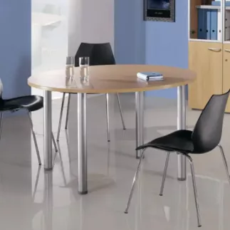 ENSEMBLE│Table ronde 4 pieds│120 cm│ 4 personnes