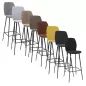 VEGAS │Tabouret H110 cm- Assise pivotante H75 cm│Tissus à choix