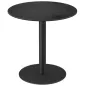 ORLANDO LIFT │Table ronde Ø 75 │Piètement acier laqué noir mat│Coloris à choix ORLANDO LIFT │Table ronde Ø 75 │Piètement acier laqué noir mat│Coloris à choix
