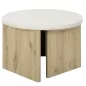 ECLYPSE│Table basse gigogne│60x96xh35/38 cm